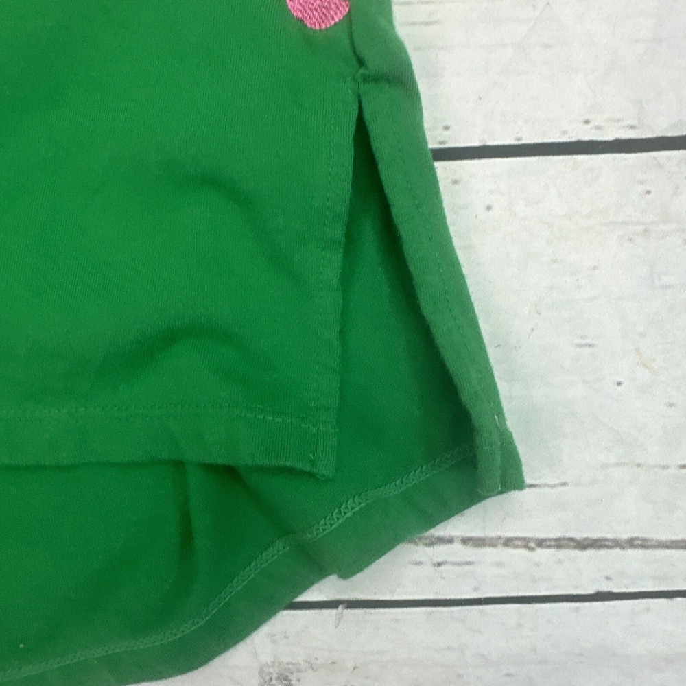 Unbranded Green Embroidered Apple Sleepshirt Nightgown V-Neck Long Sleeve Small - Picture 8 of 10